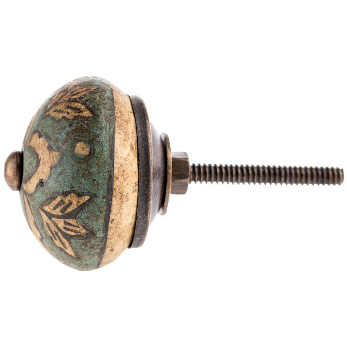 Antique Blue Floral Knob Hobby Lobby 681981